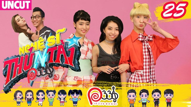 NGHỆ SĨ THỬ TÀI P336 | Tập 25 UNCUT | Nhóm nhạc Nhật Tempura Kidz méo mặt trước món ăn Việt Nam 