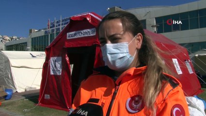 İzmir depreminin kadın kahramanları...Çocuklarını güvenli alana bırakıp enkaza koştular