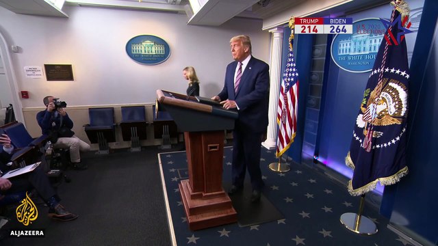 Biden predicts victory as he leads over Trump