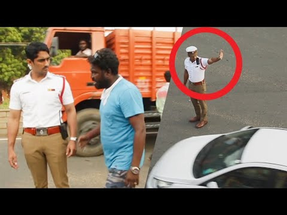 Actor Siddharth turns Real Life Traffic Constable | No One Recognises