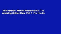 Full version  Marvel Masterworks: The Amazing Spider-Man, Vol. 3  For Kindle