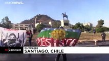 Auch nach dem Verfassungsreferendum protestieren viele Chilenen weiter
