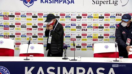 Kasımpaşa - Fraport TAV Antalyaspor maçının ardından - İSTANBUL