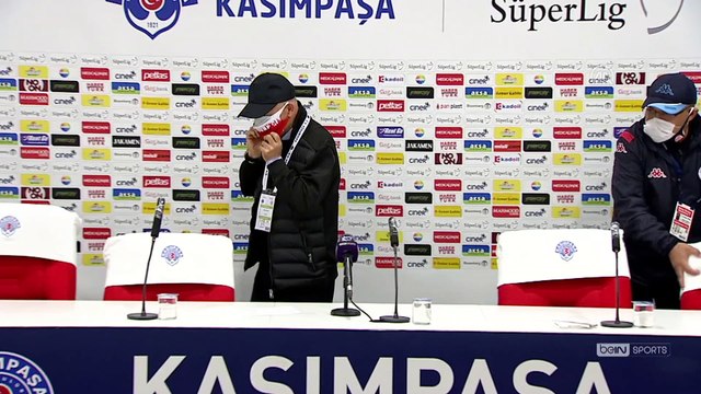 Kasımpaşa - Fraport TAV Antalyaspor maçının ardından - İSTANBUL