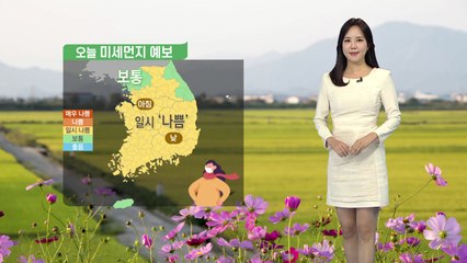 [날씨] 오늘 찬 바람에 미세먼지 해소...종일 쌀쌀 / YTN
