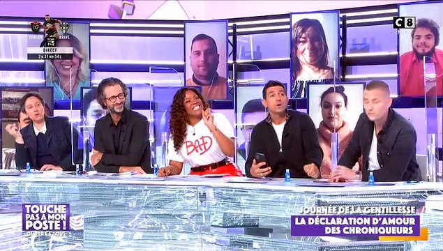 Jean-Pascal Lacoste annonce vouloir enterrer la hache de guerre avec sa belle-soeur Sylvie Tellier dans Touche pas à mon poste , sur C8.