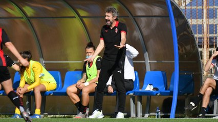 I commenti di Mister Ganz, Salvatori Rinaldi e Fusetti dopo il 2-1 rossonero
