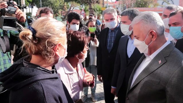 AK Parti Milletvekili Binali Yıldırım Seferihisar'da inceleme yaptı - İZMİR