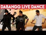 Prabhu Deva, Salman Khan & Kiccha Sudeep Rocking Belt Dance | Dabangg 3