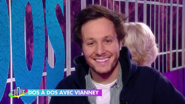 Vianney dos à dos avec Catherine Ceylac - Clique - CANAL+