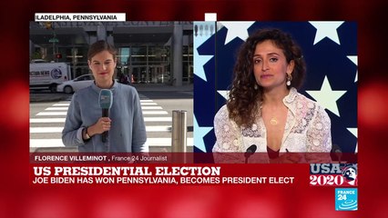 Biden wins presidency after victory called in key battleground Pennsylvania