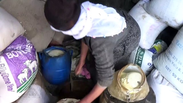 Muş'ta çıkan yangında 80 küçükbaş hayvan telef oldu