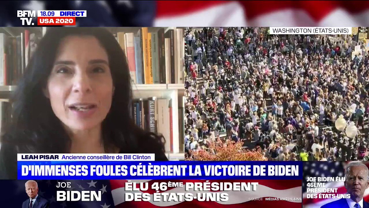 "C'est un soulagement épique, l'Amérique allait vraiment dans le mauvais sens": Leah Pisar, ancienne conseillère de Bill Clinton, salue la victoire de Joe Biden