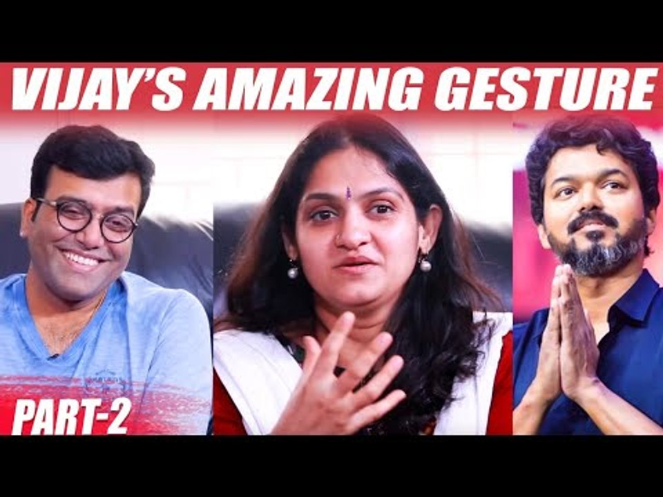 Vijay's Unbelievable Act left me Stunned - Tippu & Harini Interview Part 2