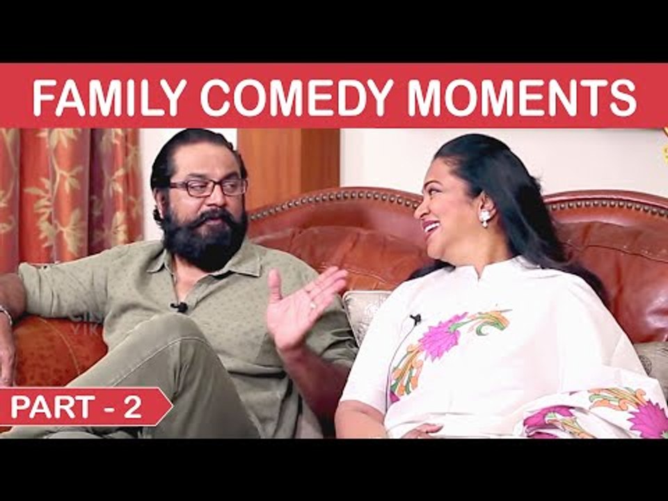 Wife eh Epdi Samalikarathu - Sarath Kumar Puzzled & Radhika Quirky Answer | Funny