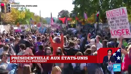 Biden élu président des Etats-Unis mais la transition s'annonce difficile