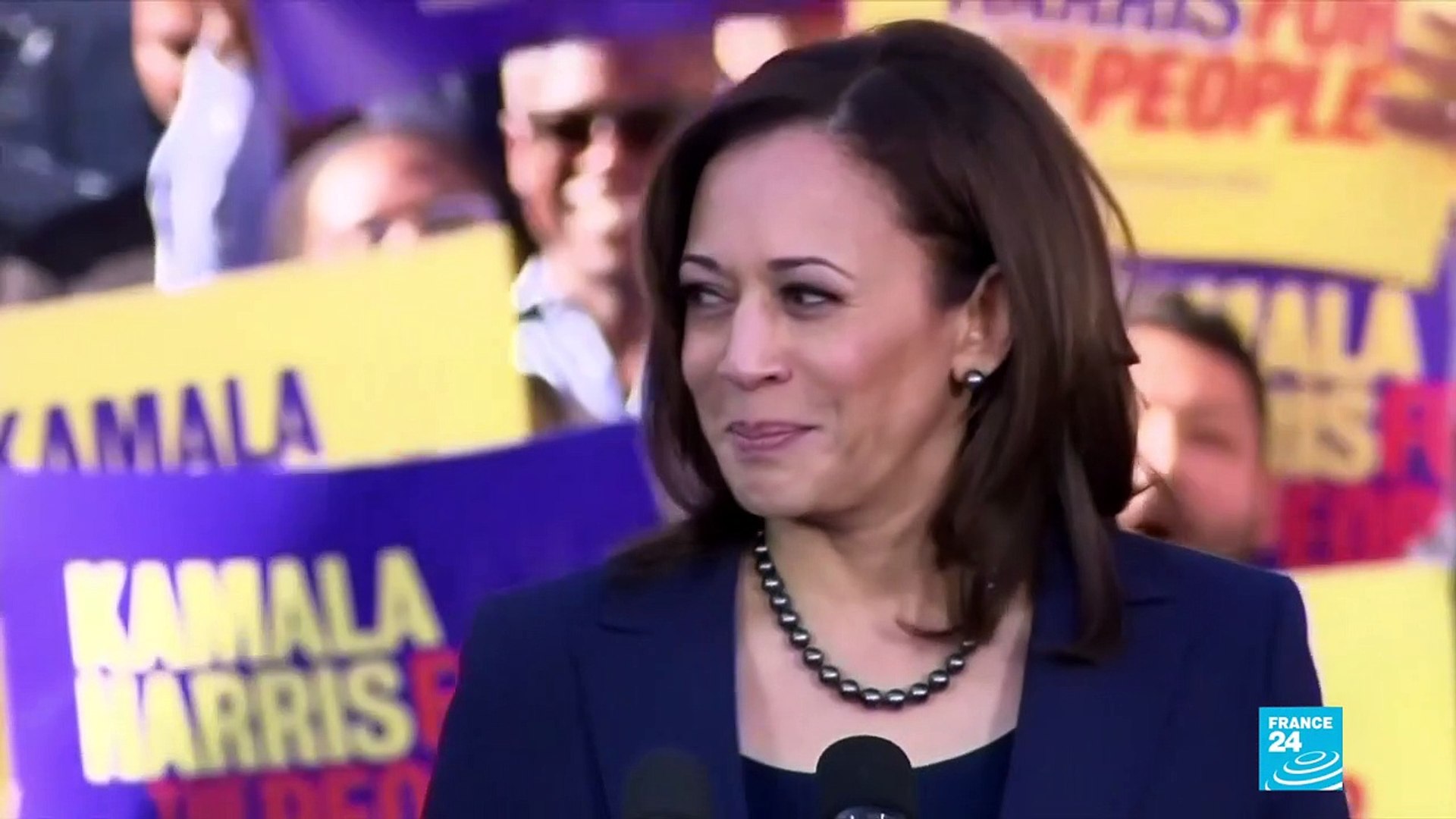 Kamala Harris entre dans l'Histoire et devient la première femme vice-présidente des Etats-Unis