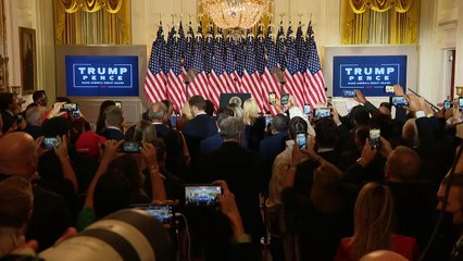 Trump não admite vitória de Biden