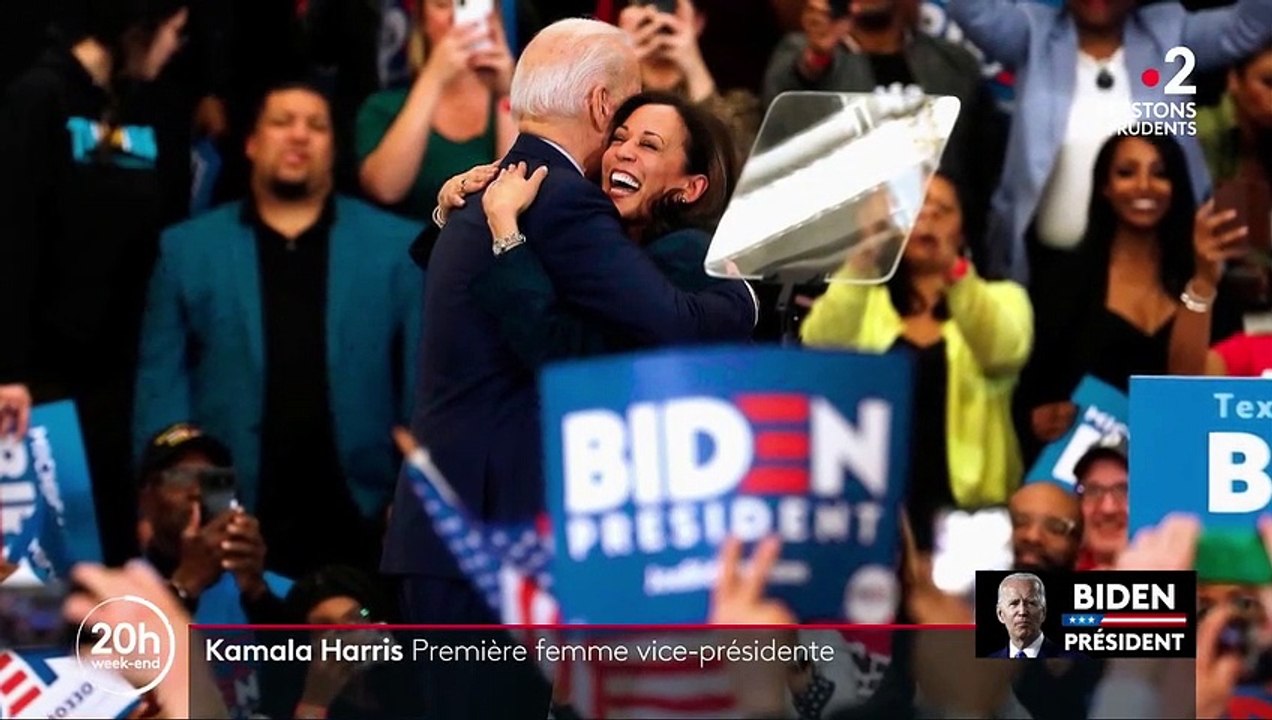 Présidentielle américaine : Kamala Harris devient la première femme vice-présidente des États-Unis