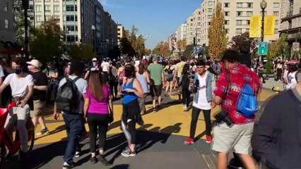 ABD'de halk Biden'ın zaferini kutluyor - WASHINGTON