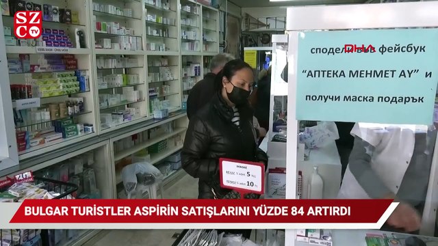 Bulgar turistler, Edirne'de aspirin satışlarını yüzde 84 artırdı