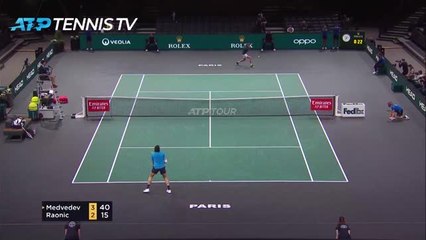 Rolex Paris Masters - Medvedev en finale sans trembler