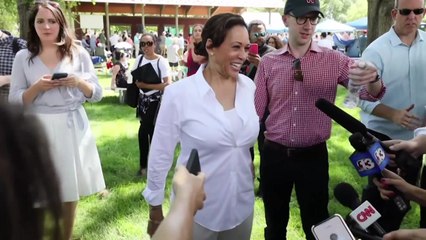 첫 여성 부통령 해리스 "조, 우리가 해냈어요" / YTN