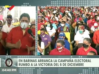 En Barinas arrancó la campaña electoral rumbo a la victoria perfecta del 6D