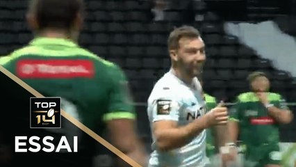 TOP 14 - Essai d'Olivier KLEMENCZAK (R92) - Racing 92 - Pau - J8 - Saison 2020/2021