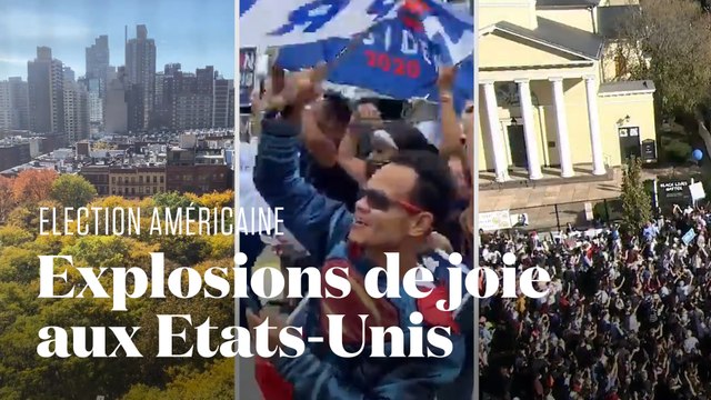 Joe Biden et Kamala Harris élus : les américains exultent