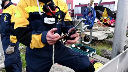 Venezia - Crolla residenza per anziani, esercitazione a Mestre (07.11.20)