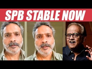 SPB Latest Health Update:  Long road to recovery - SP Charan