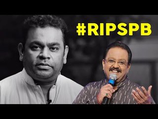 AR Rahman Shares his first Recording Experience with SPB