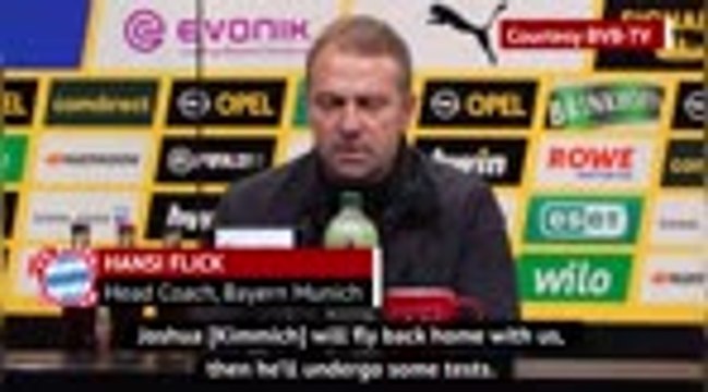 Flick holds Kimmich fears after Bayern win Klassiker