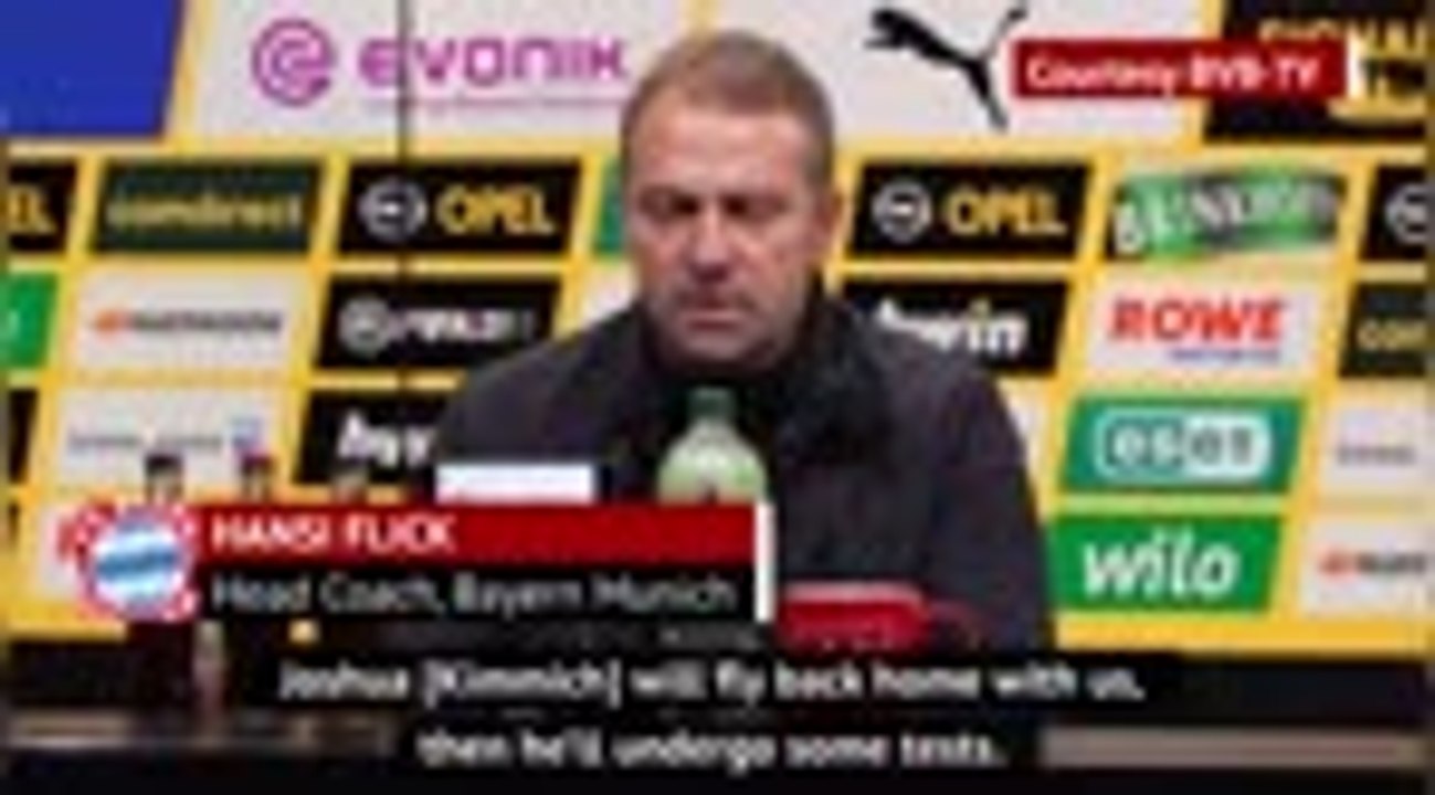 Flick holds Kimmich fears after Bayern win Klassiker