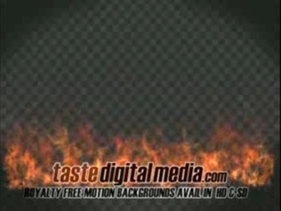Fire Video Backgrounds - With Alpha Channels for Chroma Key