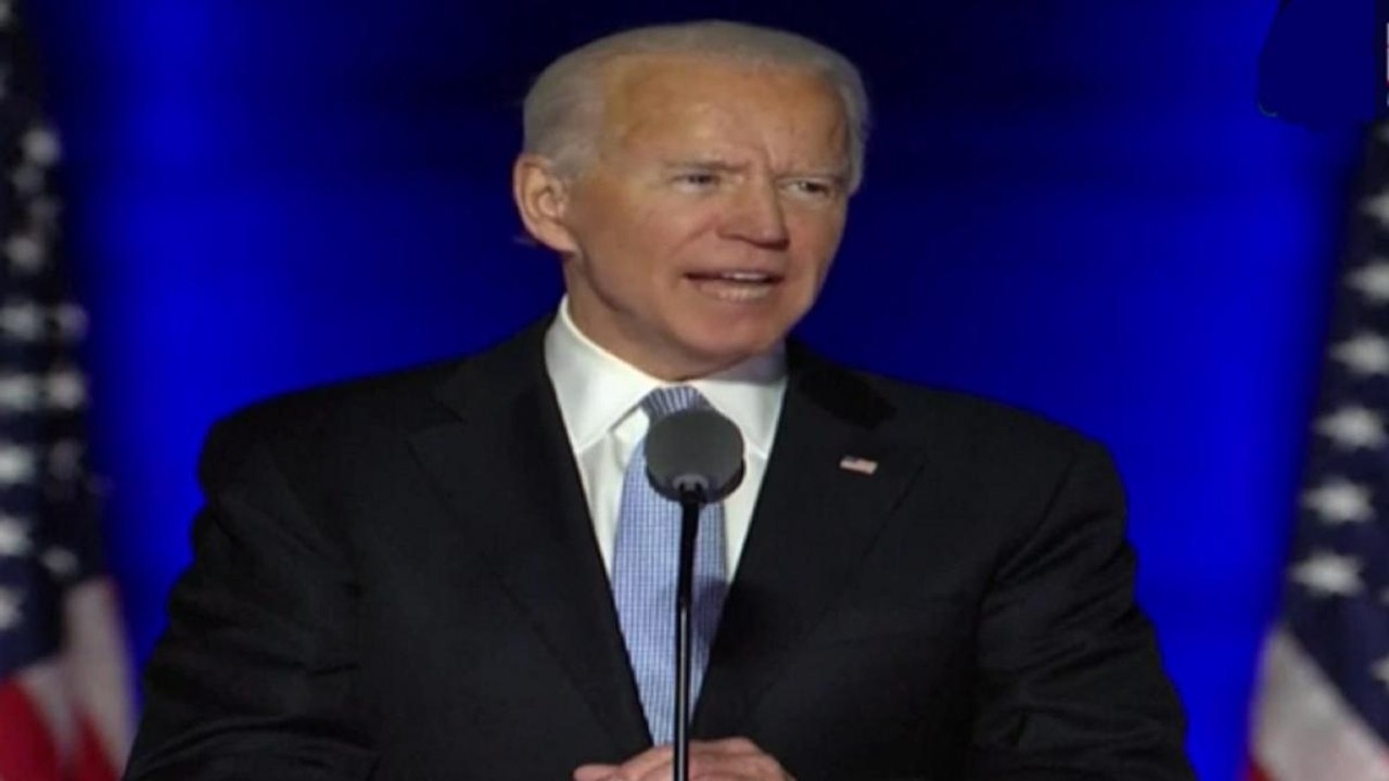 Will be a President who seeks to unite: Jo Biden