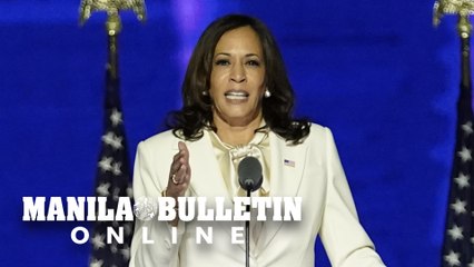 First woman US vice president, Harris vows 'will not be the last'
