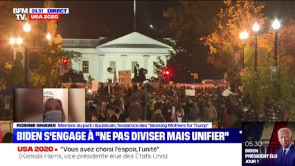Pour cette membre du parti républicain, "la politique de Joe Biden va mener l'Amérique à sa perte"
