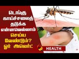டெங்குவில் இருந்து தப்பிக்க எளிய வழிகள் | Dengue Precautions