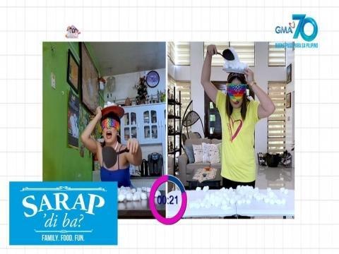 Sarap, 'Di Ba?: 'Bulak-ball Challenge' with Ate Velma and Tita Krissy | Bahay Edition