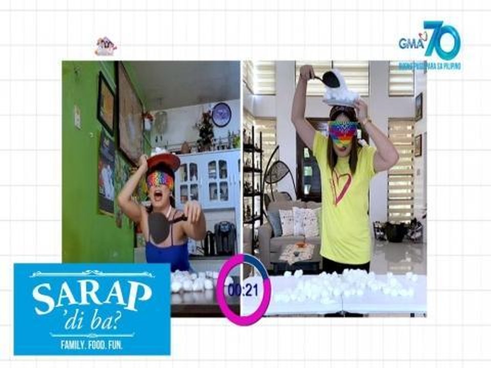 Sarap, 'Di Ba?: 'Bulak-ball Challenge' with Ate Velma and Tita Krissy | Bahay Edition