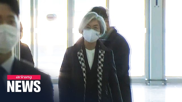 S. Korean FM en route to U.S. to establish ties with Biden officials