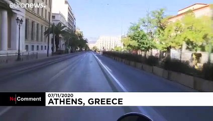 شاهد: اليونان تحت الإغلاق بسبب كورونا