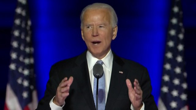 바이든, 美 대선 승리 선언... 모든 미국인의 대통령 될 것 / YTN