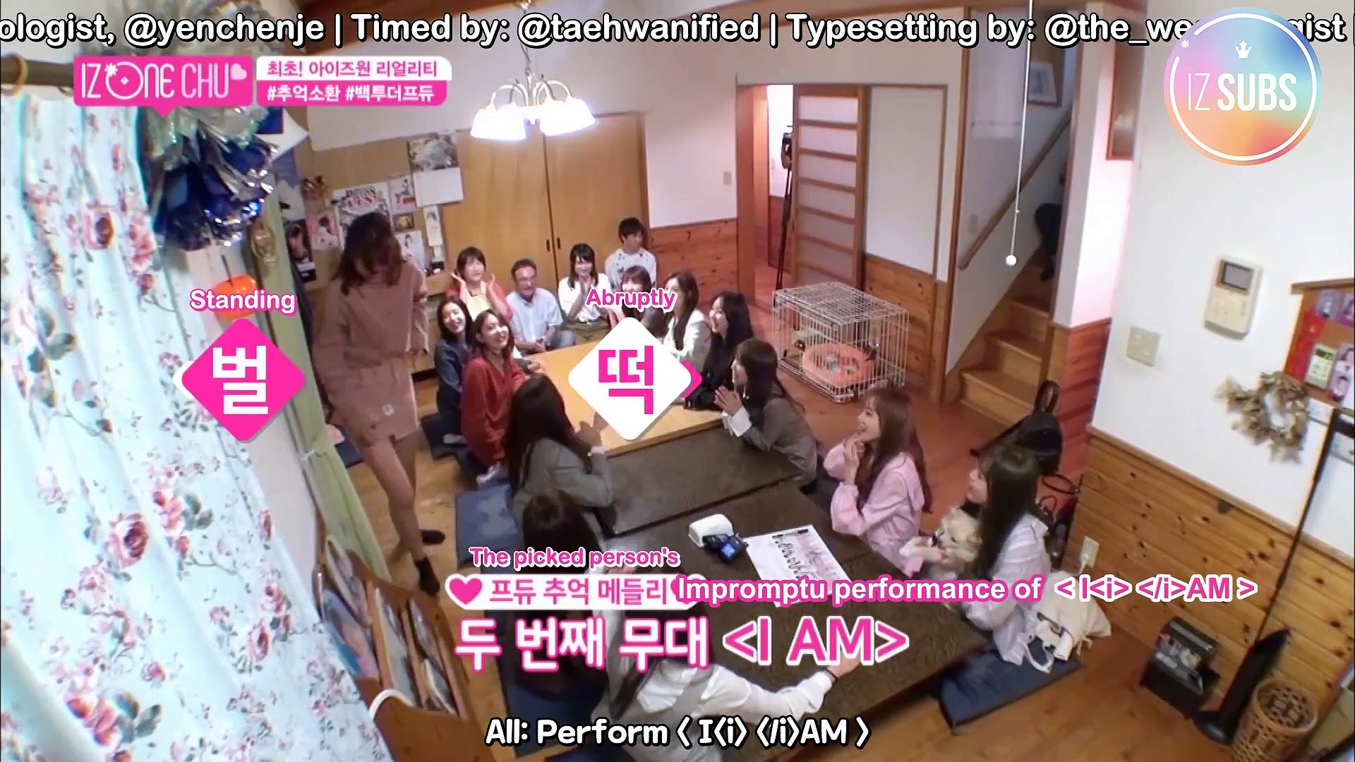 ENG SUB 181101 IZ ONE CHU Ep.2 IZ ONE PICK Finding The Family s One Pick