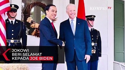 Unggah Foto Berdua, Jokowi Ucapkan Selamat kepada Joe Biden dan Kamala Harris