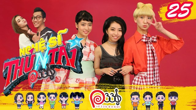 NGHỆ SĨ THỬ TÀI P336 | Tập 25 FULL | P336 háo hức 'đối đầu' nhóm nhạc Nhật Tempura Kidz | 271017