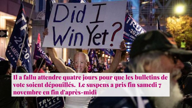 Alors que Joe Biden est élu président des Etats-Unis, Donald Trump joue au golf