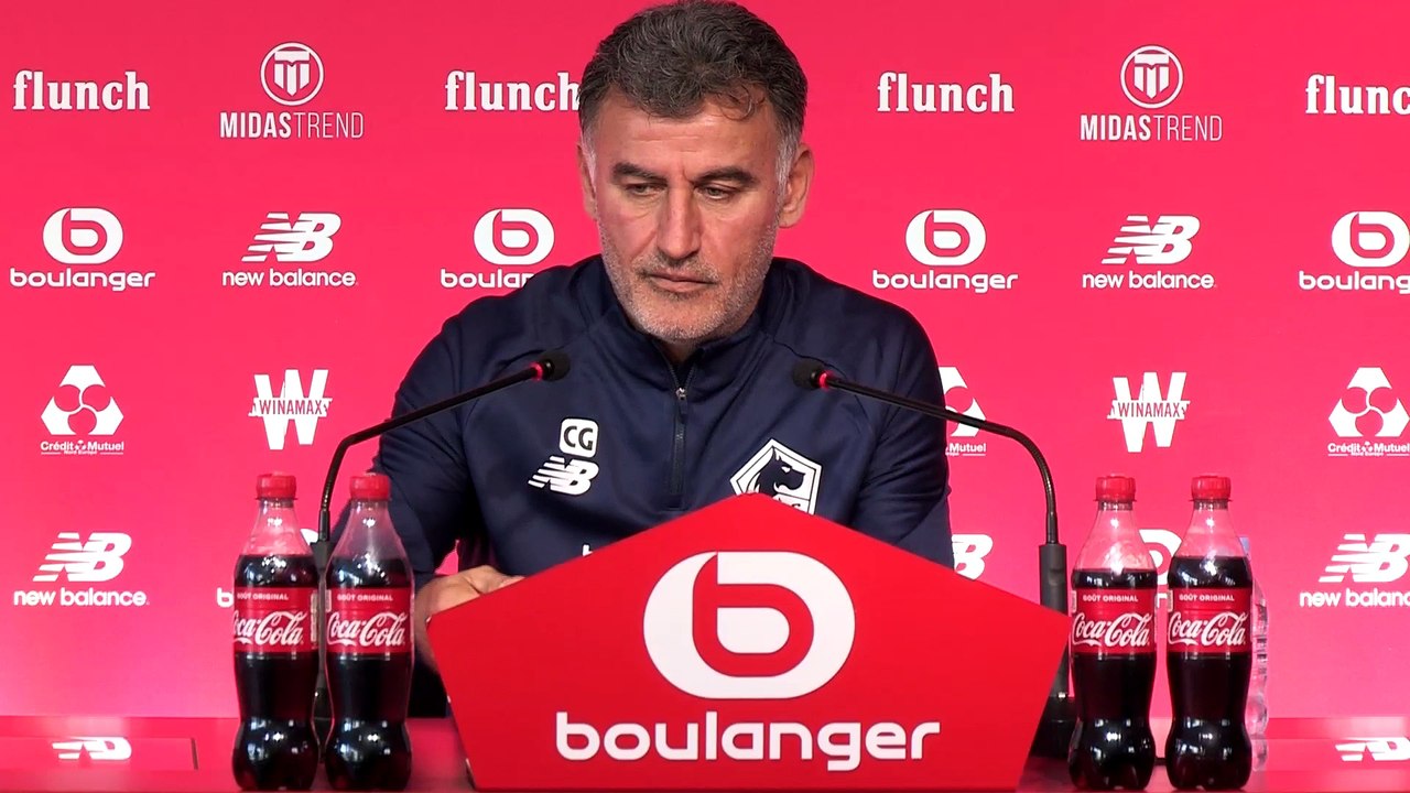 Les déclarations de C. Galtier avant Brest-LOSC